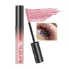 Mascara à Paillettes, Argent Violet Or, 3Pcs Colored Mascara, Diamant Pailleté Longue Durée Waterproof, Couleur Volume et Lon...