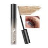 Mascara à Paillettes, Argent Violet Or, 3Pcs Colored Mascara, Diamant Pailleté Longue Durée Waterproof, Couleur Volume et Lon...