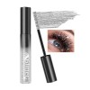 Mascara à Paillettes, Argent Violet Or, 3Pcs Colored Mascara, Diamant Pailleté Longue Durée Waterproof, Couleur Volume et Lon...