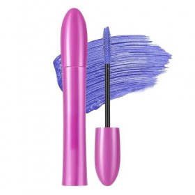 GL-Turelifes Mascara coloré Mascara coloré Charmant, brosse épaisse, boucle, mascara durable avec des cilpes épaisses et long