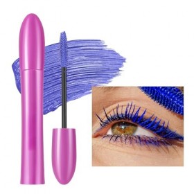 GL-Turelifes Mascara coloré Mascara coloré Charmant, brosse épaisse, boucle, mascara durable avec des cilpes épaisses et long