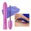 GL-Turelifes Mascara coloré Mascara coloré Charmant, brosse épaisse, boucle, mascara durable avec des cilpes épaisses et long