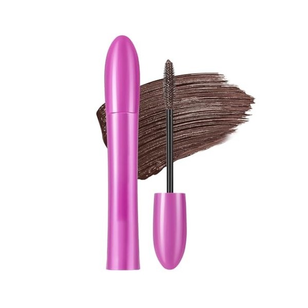 GL-Turelifes Mascara coloré Mascara coloré Charmant, brosse épaisse, boucle, mascara durable avec des cilpes épaisses et long