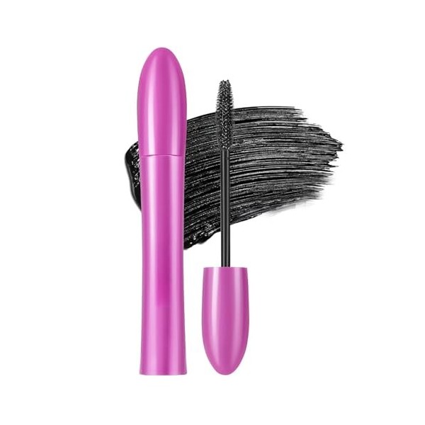 GL-Turelifes Mascara coloré Mascara coloré Charmant, brosse épaisse, boucle, mascara durable avec des cilpes épaisses et long