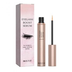 Sérum de Croissance, Sérum pour Faire Pousser les Cils, Sérum Nourrissant pour Cils, Mascara, Avec de Lacide Hyaluronique et