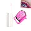 Set Colourful Mascara+Eyelash Curler,Waterproof Curling Mascara,Crée des Cils Pleins et Volumineux,Résiste aux Bavures et ne