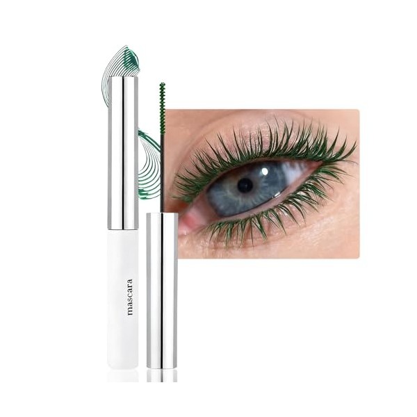 Mascara ultra fin, imperméable et résistant aux taches, 5D, pour cils longs et volumineux, non agglomérant, en fibre de soie,