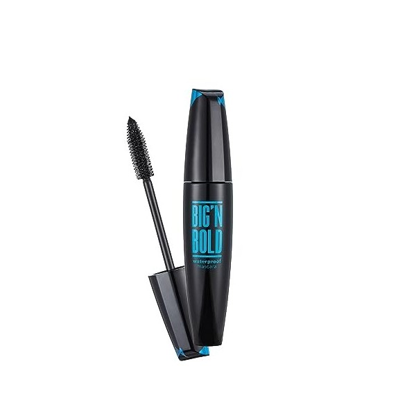 Flormar Big and Bold Mascara Volume Noir – Mascara Femme Allongeant et Recourbant pour Cils Intenses avec Effet Faux Cils, Ma...