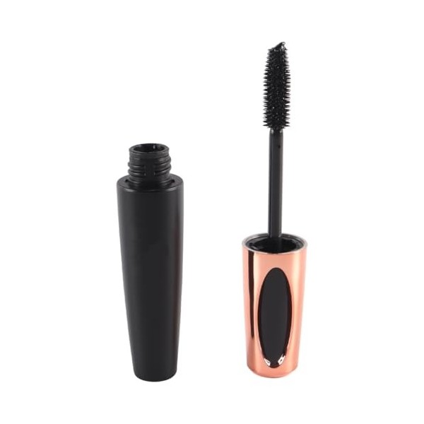 ACOLY Mascara 4D en fibre de soie pour cils, waterproof, volumisant, allongeant, épaississant, noir, idéal comme cadeau pour