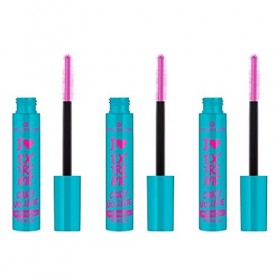 Essence I Love Extreme Crazy Volume Lot de 3 mascaras imperméables et volumisants, résultats immédiats, intenses, végétaliens...