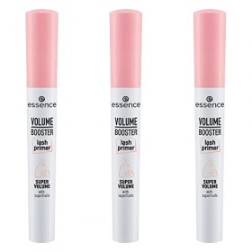 essence VOLUME BOOSTER lash primer, mascara, blanc, volumateur, apprêt, avec huiles, végétalien, sans microplastiques, lot de