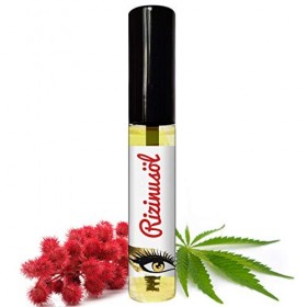 Rizinusöl Mascara für längere Wimpern - Kalt gepresst - Praktischer Wringer | Naturafro