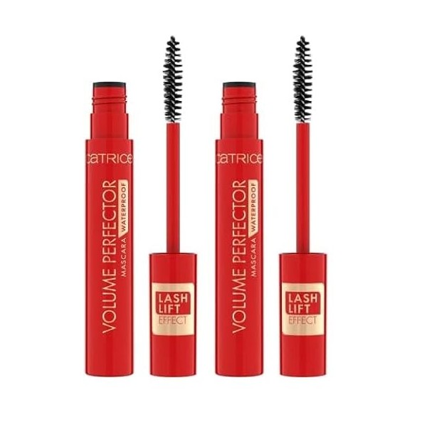 Catrice Volume Perfector Mascara imperméable et volumisant, végétalien, imperméable, sans microparticules plastiques, sans na...