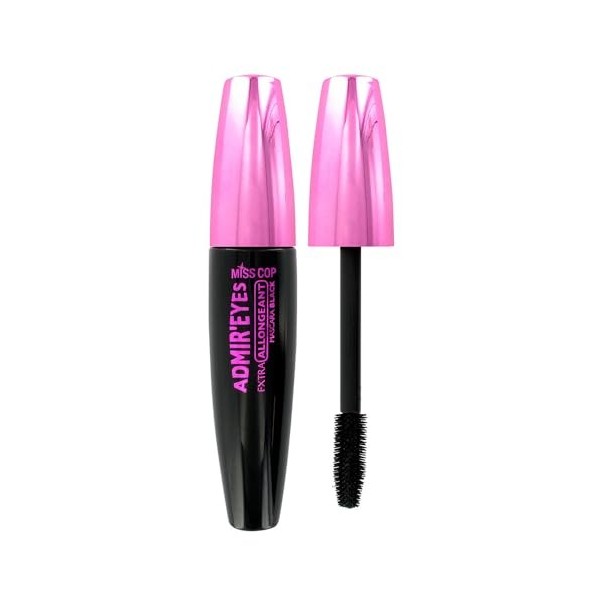 MISS COP - Mascara admireyes - couleur 01 noir – augmente & allonge la longueur des cils – 2,8ml