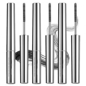 3 Pcs Mascara Métallique, Mascara à Brosse Métallique, Allonge et Courbe, Application Uniforme Sans Grumeaux, Résistant à lE