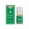 Huile Parfumée KHALIJI 3 ml, Oud Arabe 100% Huile Sans Alcool Musc Halal Pour Homme et Femme Attar Longue Durée, Flacon Roll-