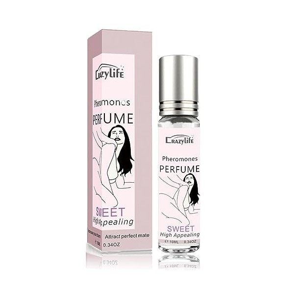 Pheromone Parfums, Parfums Pour Femme, Huile De Phéromone Pour Femme Pour Attirer Les Hommes, Parfums Doux Pour Femme Longue 