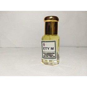 ETY M Attar/Ittar Concentré Huile de Parfum -10 ml Unisexe énergisant Bel arôme