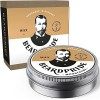 BEARDPRIDE Cire à barbe pour hommes - Traditionnelle - La cire originale pour moustaches - Cire pour barbe à base de cire da