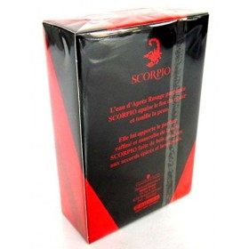 Scorpio - Après-rasage Homme - Collection Rouge - Parfum Homme - Raffiné et Masculin - Epicés et Hespéridés - Apaise la Peau 