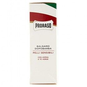 Proraso baume après-rasage blanc pour peaux sensibles, 100 ml