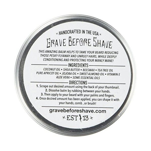 Grave before shave Baume à barbe Cigar Blend