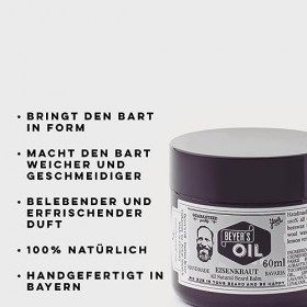 Beyers Oil Beard Balm Eisenkraut Verveine 