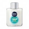 NIVEA Men Fresh Kick Baume après-rasage 100 ml , lotion après-rasage rafraîchissante, soin de la peau pour homme, baume aprè