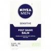 Nivea for Men Sensitive Lot de 2 baumes après-rasage Active Comfort System de 93,6 g