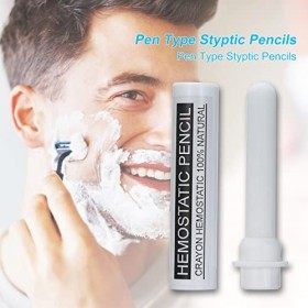 ERYUE bâton de réparation,Type de Stylo Crayons styptiques Pierre de Sang arrête Les Coupes saignement Rasage Coupe bâton Ant