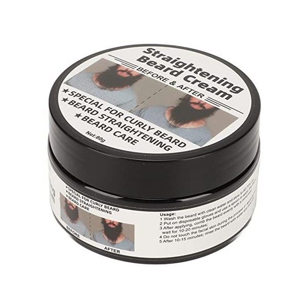 Baume Barbe Homme Soin Du Visage Hommes Conditionneur à Barbe Hydratant Adoucissant RéParateur Coiffage Conditionneur Pour Ho