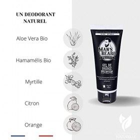 mans beard par coiffure france toulouse - 100% Fabrication Française - Gel de Rasage - Barbe De Précision Transparent à lAl