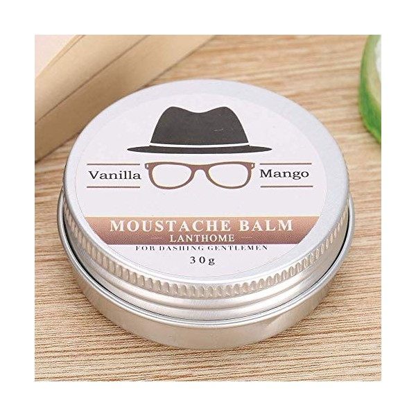 Cire à moustache, Cire hydratante pour le soin de la barbe, pour la moustache à barbe