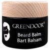 Greendoor baume à barbe, soin de la barbe, 100% BIO et VÉGÉTALIEN, adoucit les barbes, aux arômes naturels de citron - sublim