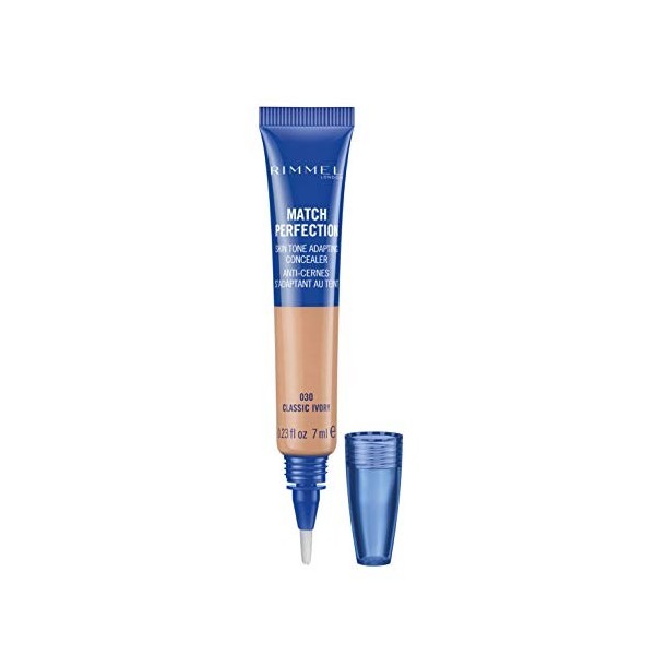 Rimmel - Anti-Cernes Match Perfection - Application facile - Longue Tenue - 030 Classic Ivory - 7ml Anti-cernes / Correcteurs