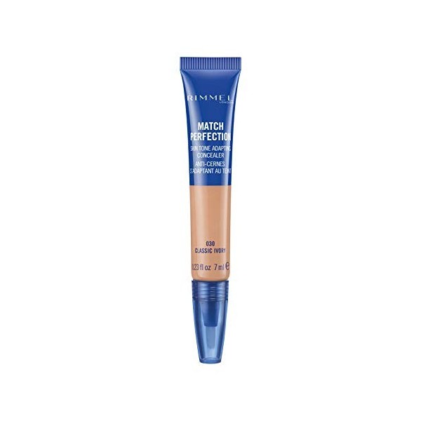 Rimmel - Anti-Cernes Match Perfection - Application facile - Longue Tenue - 030 Classic Ivory - 7ml