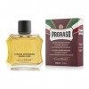 Proraso Lotion Après-Rasage Nourrissante, 100 ml, Soin Visage Homme au bois de santal et huile de karité, Hydrate et soigne, 