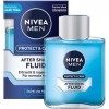 NIVEA MEN Protect & Care After Shave Fluid 100 ml , apaisant After Shave, soin de la peau après rasage à laloe vera et à la