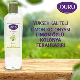 DURU Citron Lot de 2 après-rasage traditionnel turc 400 ml