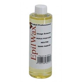 EPILWAX S.A.S - Flacon 250 Ml DHuile Neutre Après Épilation