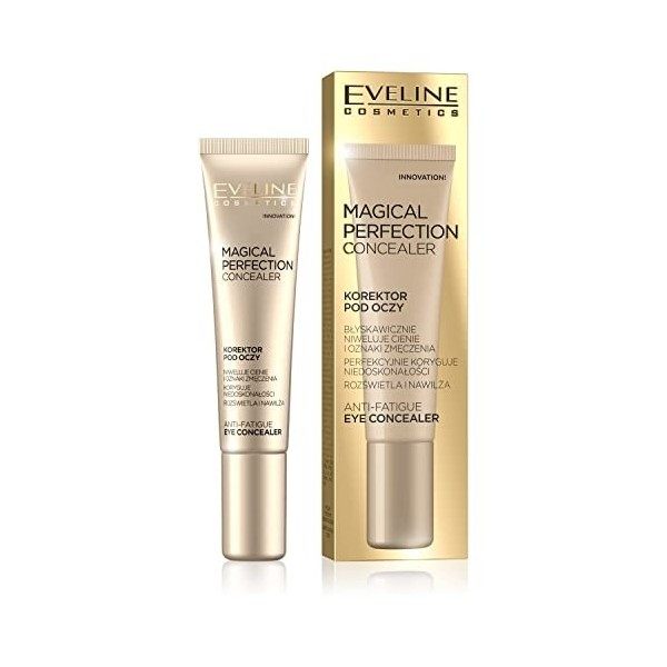 Eveline Cosmetics Magical Perfection Correcteur pour les yeux, 15 ml, n° 01 Light Anti-cernes / Correcteurs