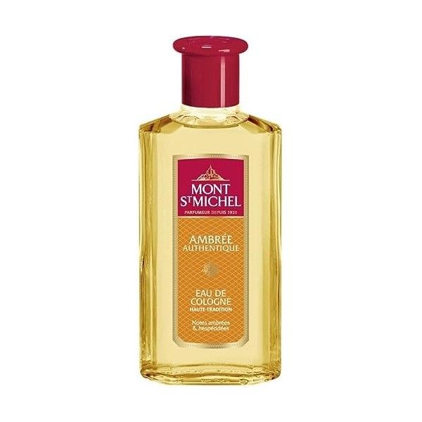 MONT ST MICHEL - Eau De Cologne Ambrée Authentique 250Ml - Lot De 3