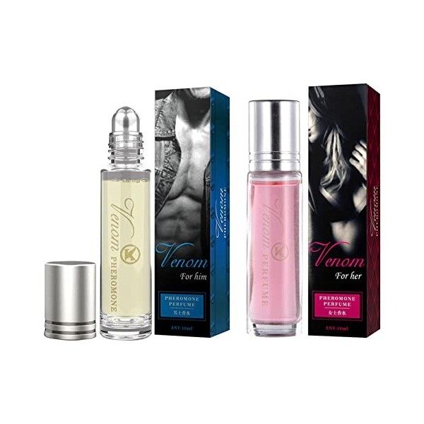 Ve-nom Parfum Phéromones Femme Flavor - Eau de Cologne aux Phéromones pour Hommes Cologne à lhuile Infusée aux Phéromones à 