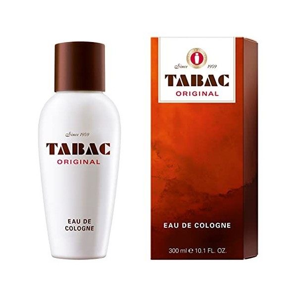 Tabac® Original I Eau de Cologne - Original depuis 1959 - Épicé et frais - Soin masculin discret - Parfum homme intemporel I 