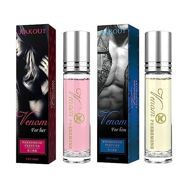 Venom Parfum Phéromones Femme Flavor, Parfums pour Femme, Venom Parfum Phéromones, Cologne à lhuile infusée aux phéromones à