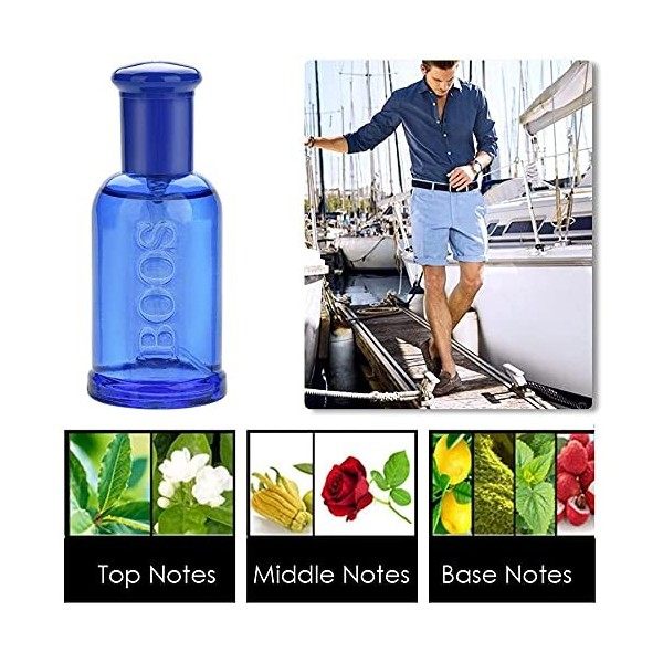 Hommes Classique Cologne Parfum, Parfum durable pour homme