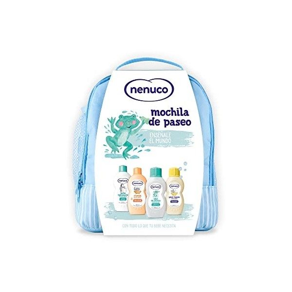 Nenuco Mochila Rosa Eau De Cologne + Savon Liquide + Shampooing + Lait Hydratant - 1 Pack