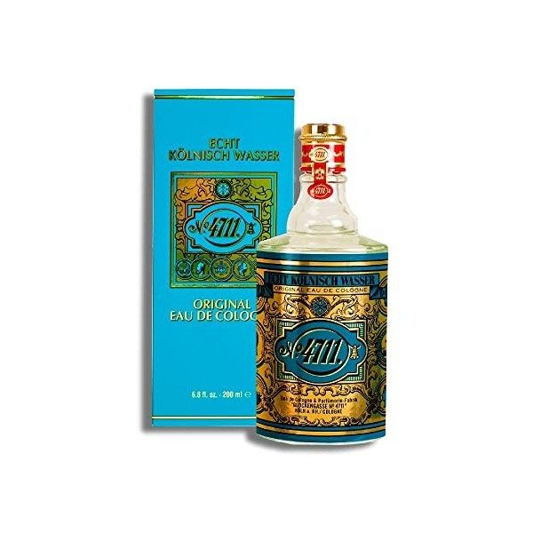 4711 Echt Kölnisch Wasser Original Eau De Cologne - 1er Pack 1 x 200 ml 