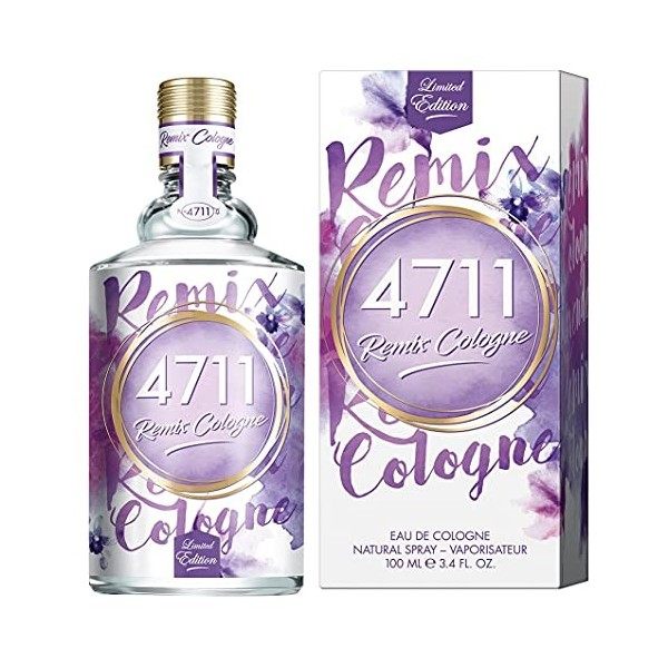 4711 Remix Cologne Lavender Edc Vapo, 100 ml Paquete de 1 