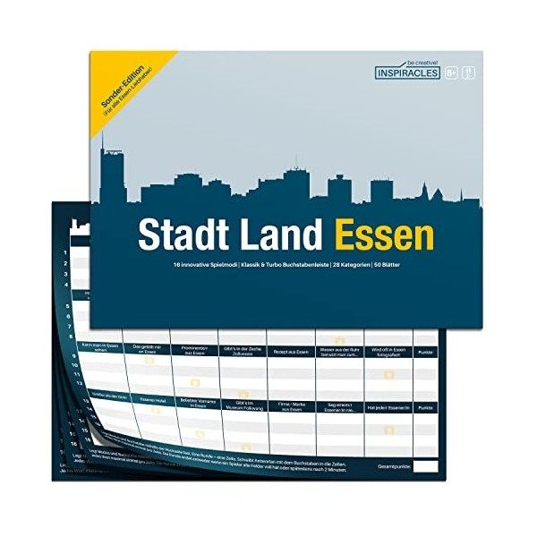 City Land Cologne - Superbe cadeau de Cologne - Le jeu Quiz pour Cologne et les fans - Souvenirs, Cologne - Jeu de Cologne po